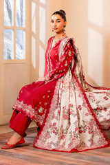 CARNELIAN(3Pc Digital Printed Suit)