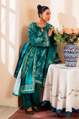 EMERALD(3Pc Digital Printed Suit)