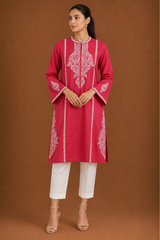Embroidered Lawn Kurta