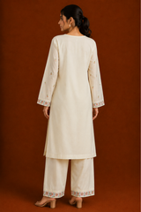 Embroidered 2 Piece Suit