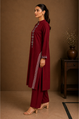 Khaddar 2 Piece Suit