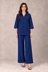 Indigo - Linen 2 Piece