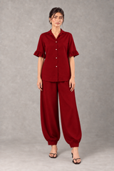 Scarlet - Linen Co-Ord Set