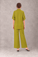 Olive - Linen Co-Ord Set