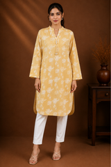 Solene - Printed Lawn Shirt