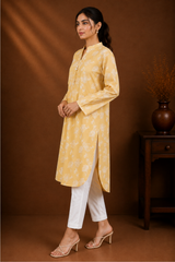 Solene - Printed Lawn Shirt