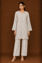 Khaddar 2 Piece Suit