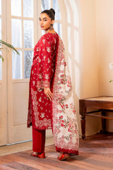 CARNELIAN(3Pc Digital Printed Suit)