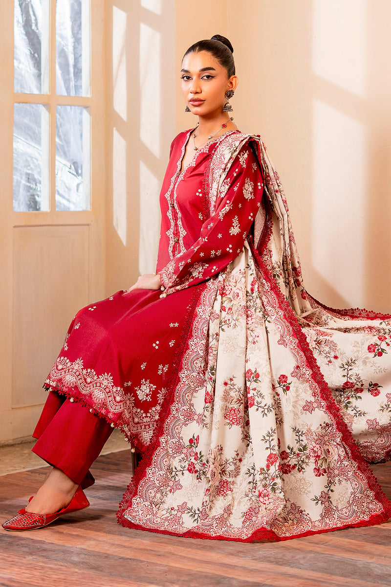 CARNELIAN(3Pc Digital Printed Suit)