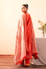 CORAL(3Pc Digital Printed Suit)