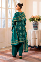 EMERALD(3Pc Digital Printed Suit)