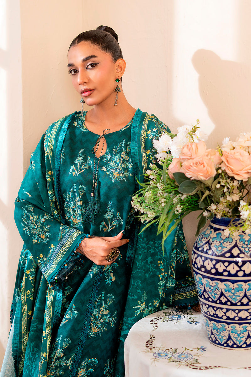 EMERALD(3Pc Digital Printed Suit)