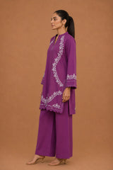 Embroidered 2 Piece Suit