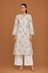 Printed Lawn Kurta