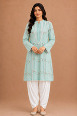 Embroidered Lawn Kurta