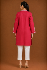 Embroidered Lawn Kurta