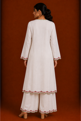 Embroidered 2 Piece Suit