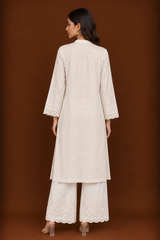 Embroidered 2 Piece Suit