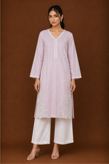 Embroidered Lawn Kurta
