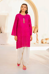 M25SP26(Embroidered A Line Kurta)