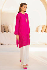 M25SP26(Embroidered A Line Kurta)