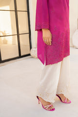 M25SP26(Embroidered A Line Kurta)