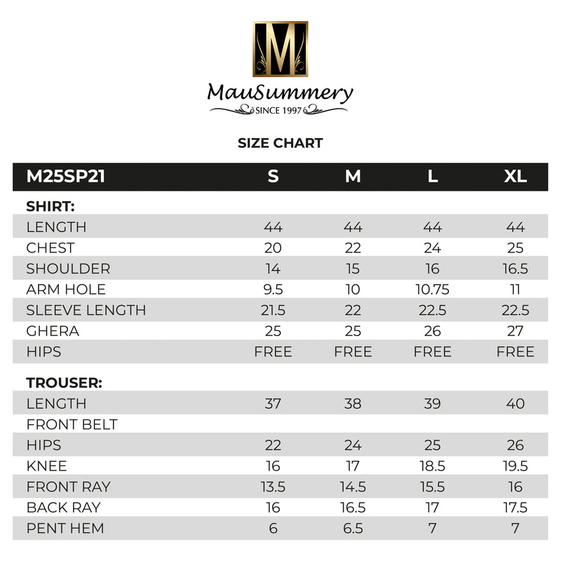 M25SPC21 (Emb Shirt & Trouser)