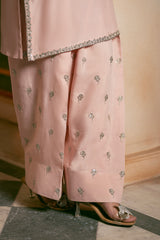 Dew Rose(Embroidered 2Pc Dress)