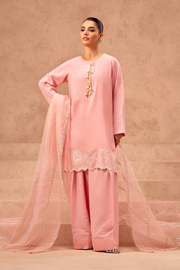 Roselle(Embroidered 3Pc Set)