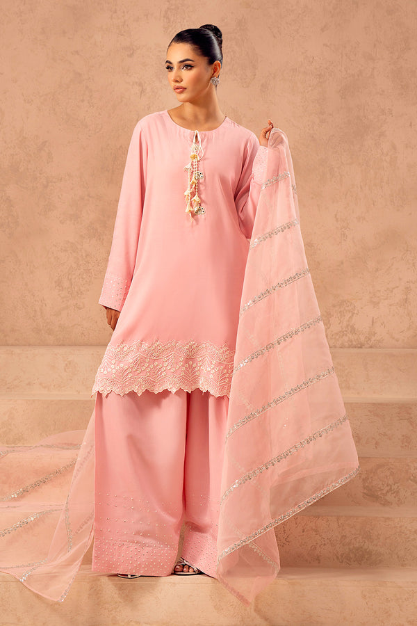 Roselle(Embroidered 3Pc Set)