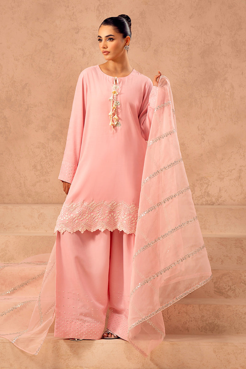 Roselle(Embroidered 3Pc Set)