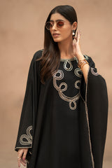 Noir(Embroidered Co Ord)