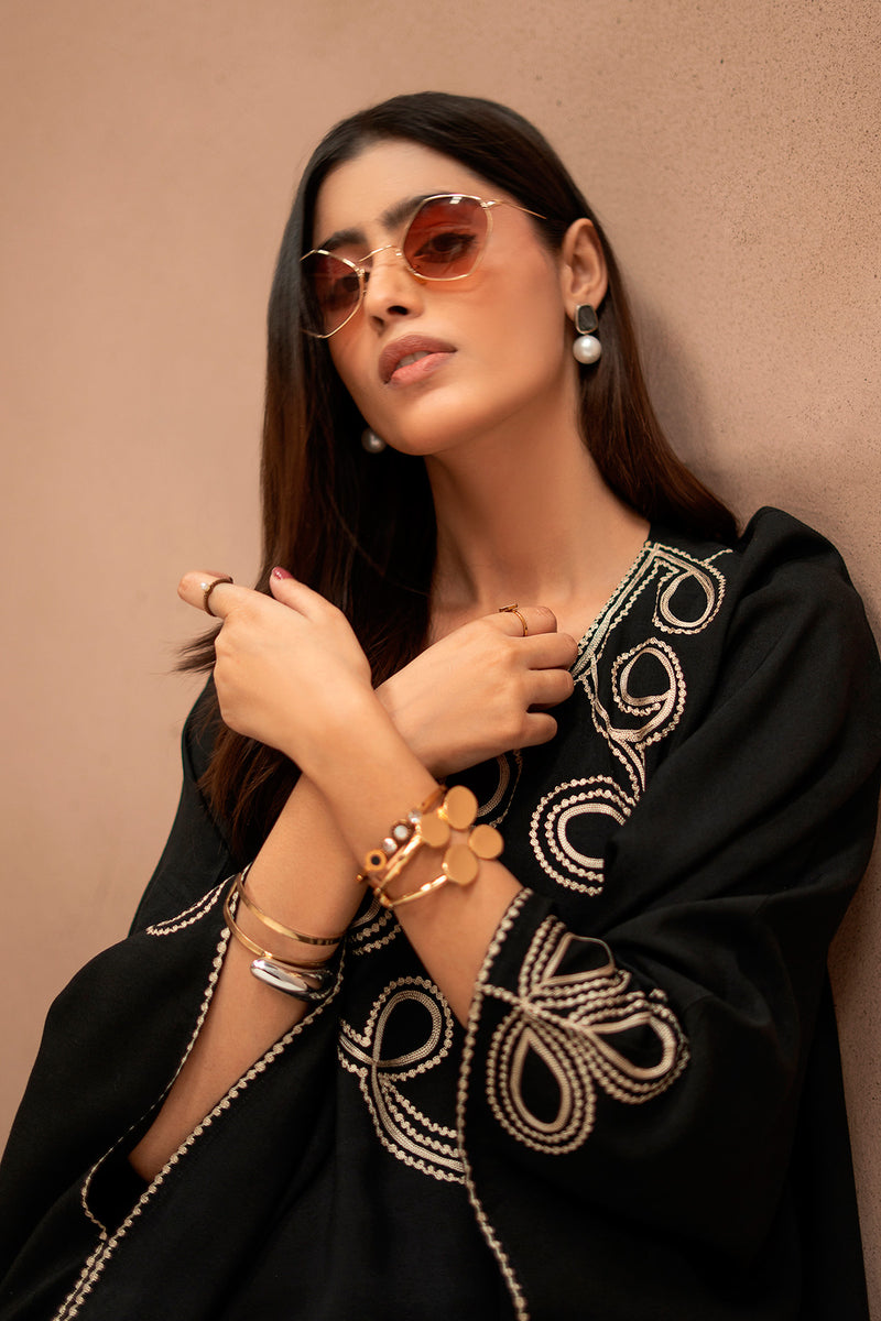 Noir(Embroidered Co Ord)