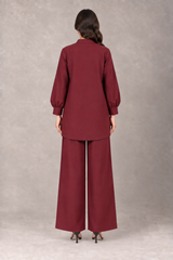 Merlot - Linen 2 Piece