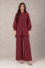 Merlot - Linen 2 Piece