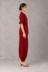 Scarlet - Linen Co-Ord Set