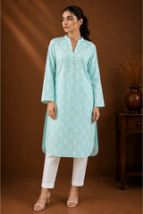 Elyse - Printed Lawn Shirt